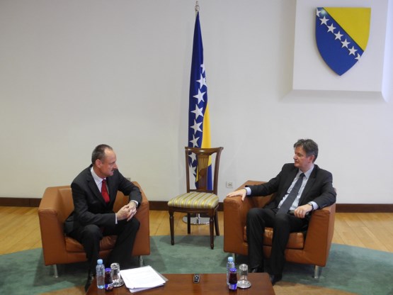 Predsjedavajući Komisije za vanjske poslove Mirza Kušljugić razgovarao sa ambasadorom Švicarske u BiH